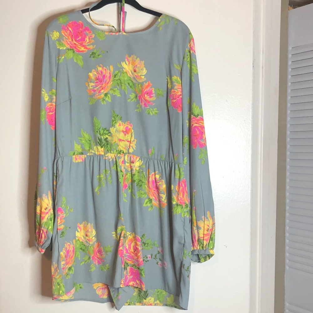 ASOS Floral printed romper